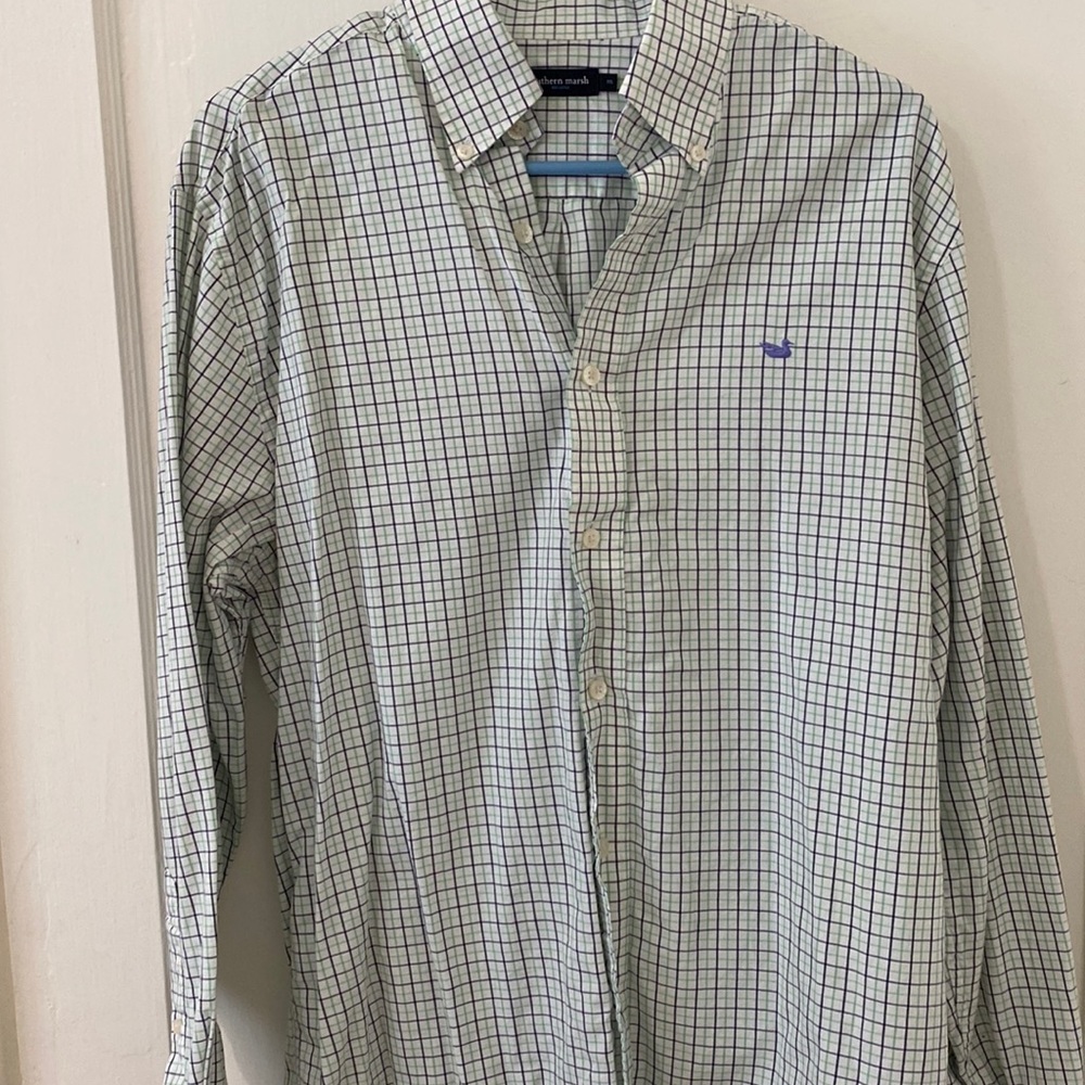 Southern marsh button down